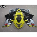 SUZUKI GSXR600/750 2004 2005 Yellow Black Silver Fairing Kit