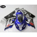 SUZUKI GSXR600/750 2004 2005 Blue Black Fairing Kit