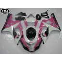 SUZUKI GSXR600/750 2004 2005 Pink Black White Fairing Kit