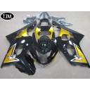 SUZUKI GSXR600/750 2004 2005 Gold Black Fairing Kit